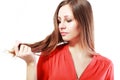 Fragile hair Royalty Free Stock Photo