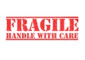 FRAGILE - Handle With Care Royalty Free Stock Photo