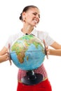 Fragile planet earth Royalty Free Stock Photo