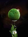 Fragile planet earth Royalty Free Stock Photo