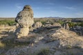 Hoodoo at Writing on Stone Provincial Park, Alberta Royalty Free Stock Photo