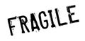 Fragile rubber stamp Royalty Free Stock Photo