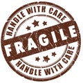 Fragile stamp Royalty Free Stock Photo