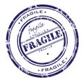 Fragile stamp