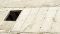 Fragment of an abandoned unfinished building
