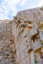 Fragment of the Adivino the Pyramid of the Magician or the Pyramid of the Dwarf. Uxmal an ancient Maya city of the classical per Royalty Free Stock Photo