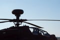 Fragment of AH-64d Apache Longbow Royalty Free Stock Photo