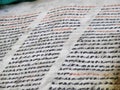 Fragment of ancient Ethiopian book