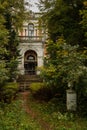 Ancient manor in the park Royalty Free Stock Photo