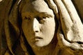 Fragment of ancient statue of Mary Magdalene