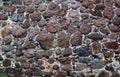 Fragment of the ancient walls Royalty Free Stock Photo