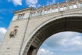 Fragment of arch of navigable sluice of Uglich