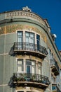 Fragment of Art Nouveau architecture style