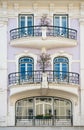 Fragment of Art Nouveau architecture style