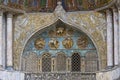 Fragment. Basilica of Saint Mark, Venice, Italy Royalty Free Stock Photo