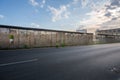 Fragment of Berlin Wall still standing - Berlin, Germany