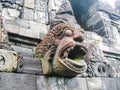 The fragment of Borobudur Temple, Central Java at Indonesia