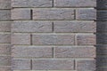 Fragment of the brick wall with pattern Royalty Free Stock Photo