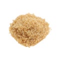 Fragment brown sugar pile