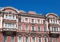 Fragment of a building facade on Nevsky Prospekt