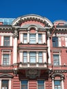 Fragment of a building facade on Nevsky Prospekt