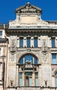 Fragment of a building facade on Nevsky Prospekt