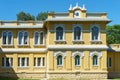 Fragment of building Main narzan baths in Indo-Saracenic style in Kislovodsk. Building is located on Kurortny Boulevard