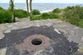 Fragment of the bunker of the German coastal anti-aircraft battery