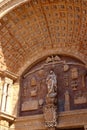 Fragment of the Cathedral of the Blessed Virgin Mary in Palma de Mallorca. Majorca. Spain