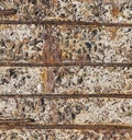 Fragment of cement texture with small black granite stones Royalty Free Stock Photo