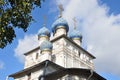 A fragment of the Church of the Kazan icon of the Mother of God in Kolomenskoye Moscow