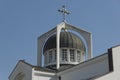 Fragment of church in memory of prophet bulgarian Baba Vanga at Rupite