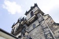 Fragment of Church in Prague