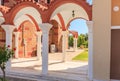 A fragment of a church in the village of Pilon (Pylonas). Rhodes