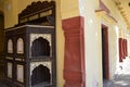 Fragment of City Palace in Jaipur India