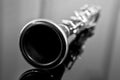 Fragment clarinet Royalty Free Stock Photo