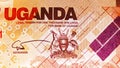 Fragment: Coat of Arms of Uganda and Signature Emmanuel Tumusiime Mutebile Governor