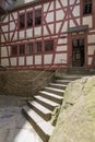 Fragment of the courtyard in the castle Marksburg