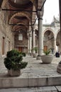 A fragment of the courtyard of the mosque