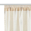 Curtain isolated on white Royalty Free Stock Photo