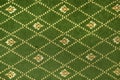Fragment of decorative carpet fabric pattern