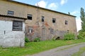 Fragment of the eastern wall of the Labiau Order Castle. Polessk, Kaliningrad region Royalty Free Stock Photo