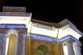 Fragment facade of Bolshoi Gostiny Dvor.