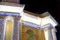 Fragment facade of Bolshoi Gostiny Dvor.