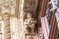 Fragment of facade Duomo Santa Maria del Fiore, Florence, Italy Royalty Free Stock Photo