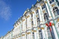 Fragment facade of Winter Palace in Saint Petersburg