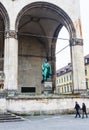 Fragment of Field Marshall`s Hall, Feldherrnhalle