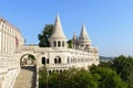 Fragment of the Fisherman's Bastion in Budapest. Hungary