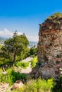 Fragment of Fort Shah-Takhti, Sololaki Hil,   Georgia Royalty Free Stock Photo