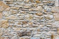 Fragment of the wall masonry Royalty Free Stock Photo